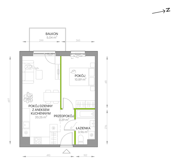 Rzut Południe Vita - B3.02.22