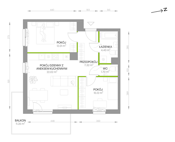 Rzut Południe Vita - B3.02.30