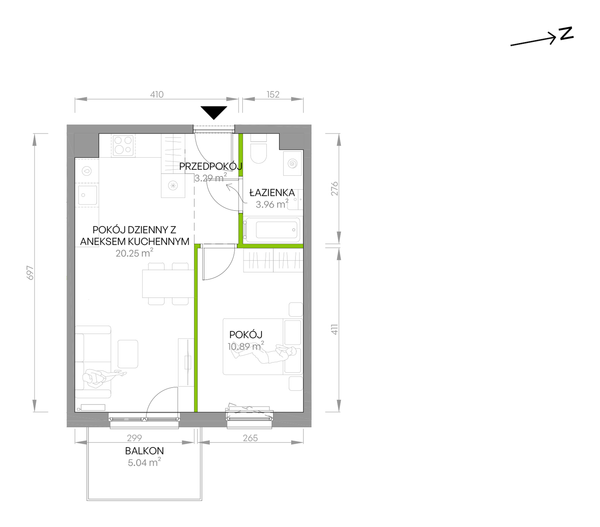 Rzut Południe Vita - B4.03.48