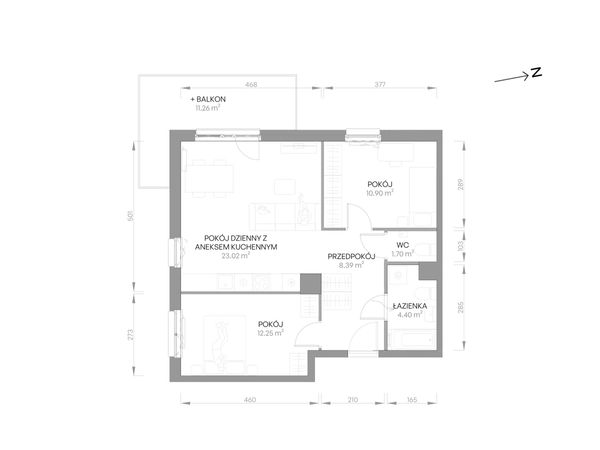 Rzut Południe Vita - B4.03.50