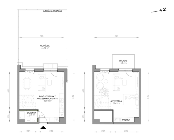 Rzut Południe Vita - B6.00.13