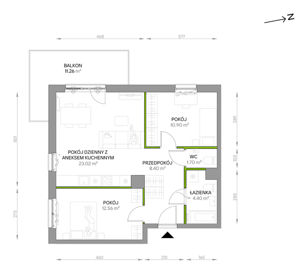 Rzut Południe Vita - B6.01.24