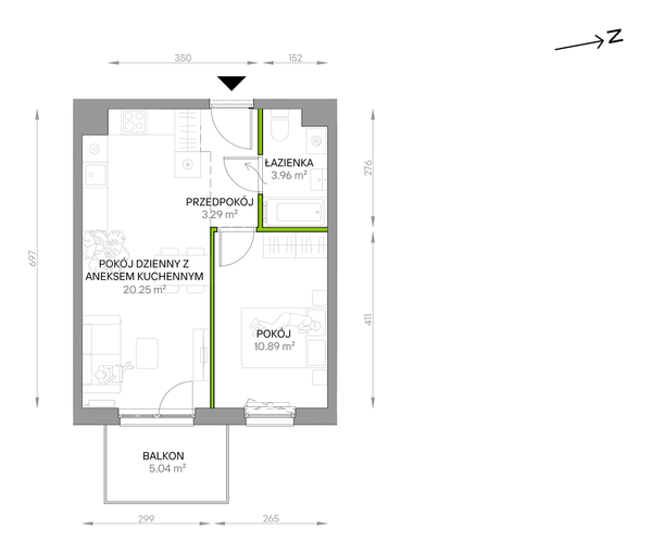 Rzut Południe Vita - B6.02.34