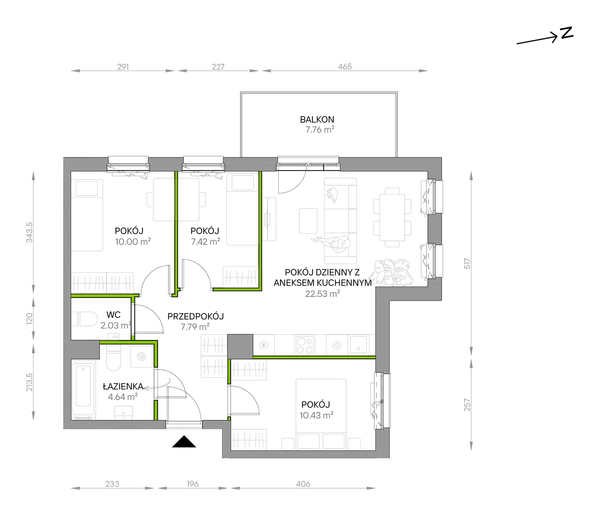 Rzut Południe Vita - B6.03.42