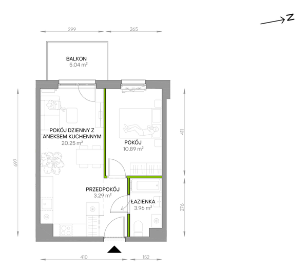 Rzut Południe Vita - B6.03.51