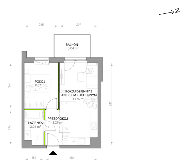 Rzut Południe Vita - B6.04.65