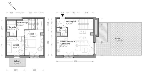 Rzut Ceglana Park - B4/A/30