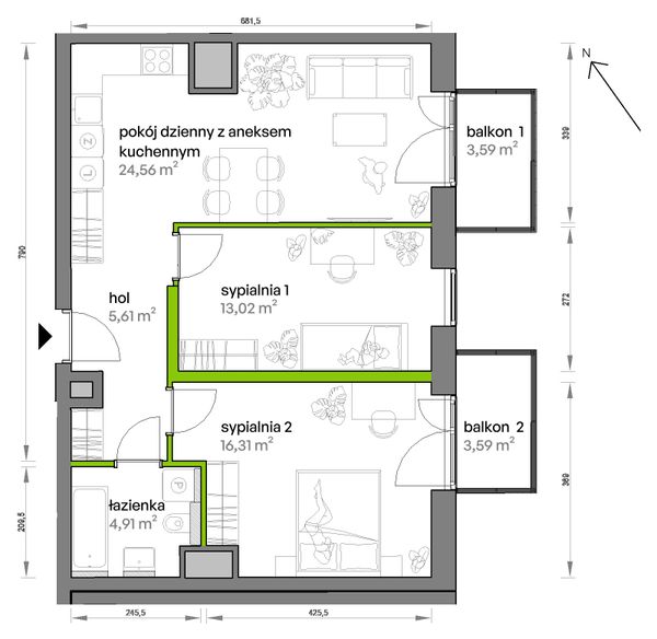Rzut Ptasia Vita - AB.01.02