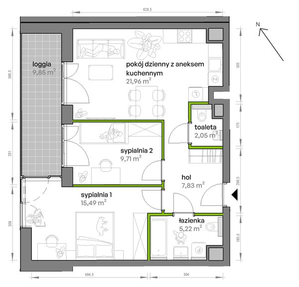 Rzut Ptasia Vita - AA.02.08