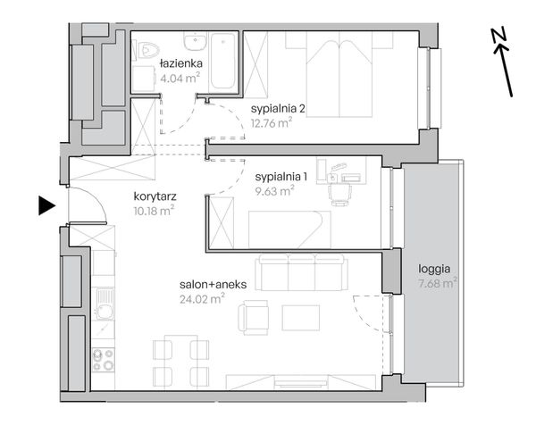 Rzut Legnicka Vita - L1/10/101