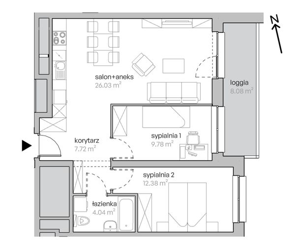 Rzut Legnicka Vita - L1/12/118