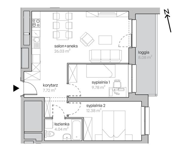 Rzut Legnicka Vita - L1/13/127