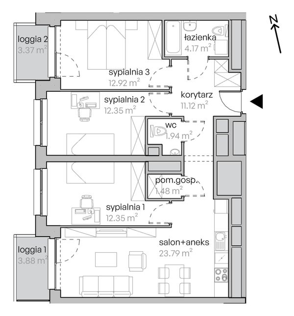 Rzut Legnicka Vita - L1/13/132