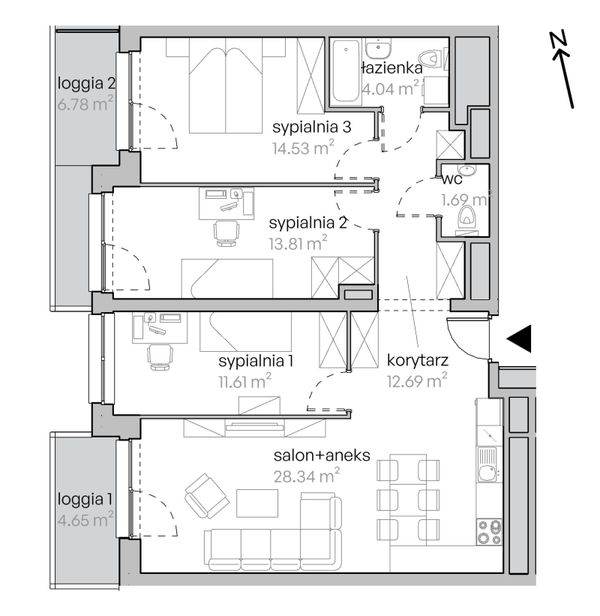 Rzut Legnicka Vita - L1/16/154