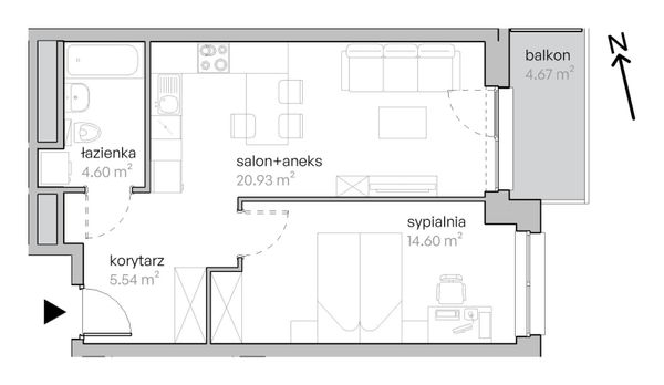 Rzut Legnicka Vita - L2/4/34