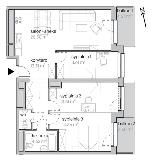 Rzut Legnicka Vita - L2/5/43