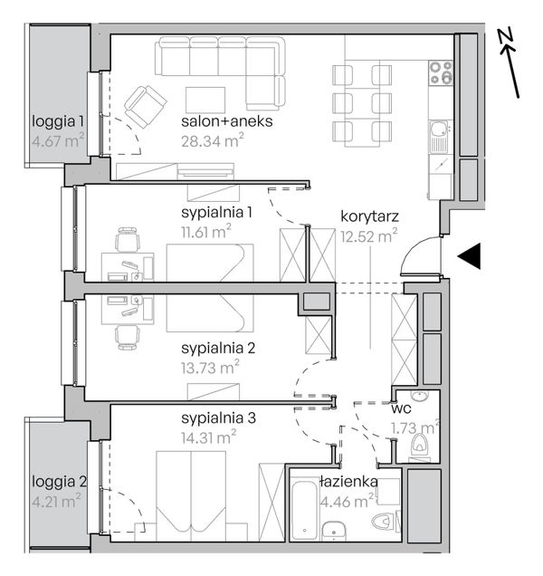 Rzut Legnicka Vita - L2/14/114