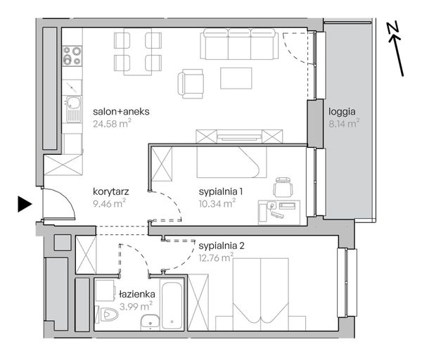 Rzut Legnicka Vita - L2/14/116