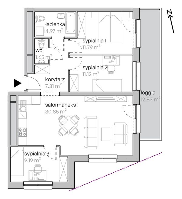 Rzut Legnicka Vita - L2/15/126