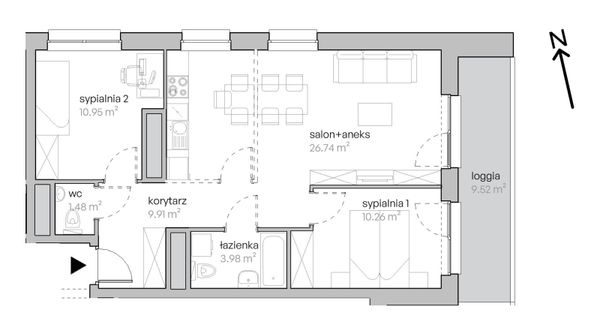 Rzut Legnicka Vita - L1/12/117