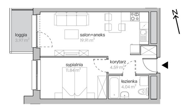 Rzut Legnicka Vita - L2/13/105
