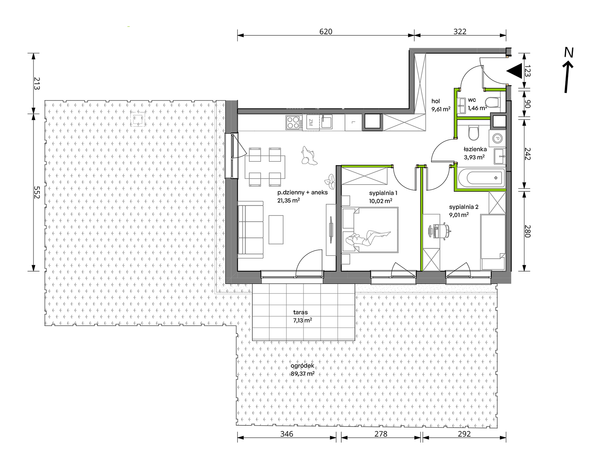 Rzut Trzcinowa Vita - B/24