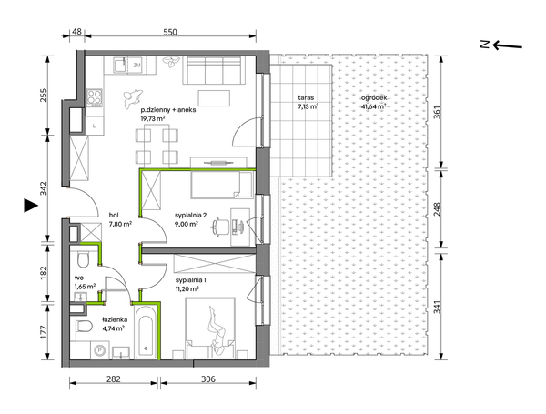 Rzut Trzcinowa Vita - B/28