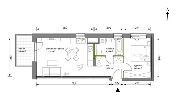 Rzut Trzcinowa Vita - A/12
