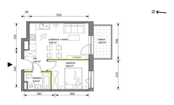 Rzut Trzcinowa Vita - B/31