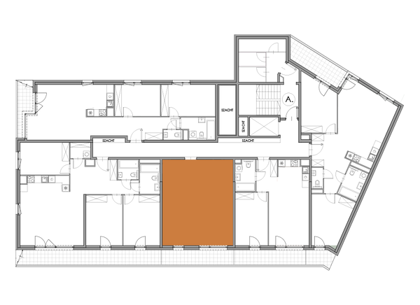 Rzut Bukowińska Mokotów - F2.B.03.03