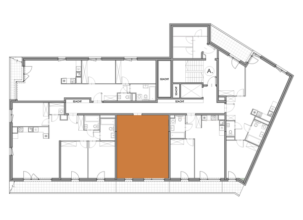 Rzut Bukowińska Mokotów - F2.B.04.03