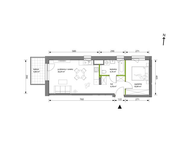 Rzut Trzcinowa Vita - A/18