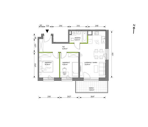 Rzut Trzcinowa Vita - B/37