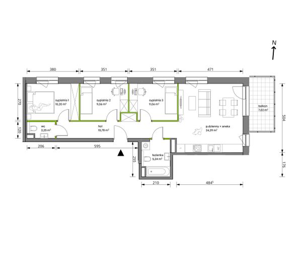 Rzut Trzcinowa Vita - B/43