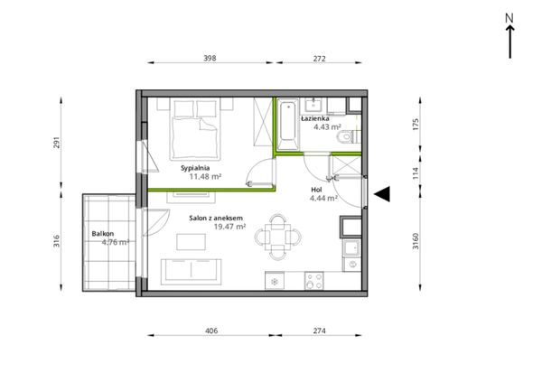 Rzut Aleje Praskie - 011/7