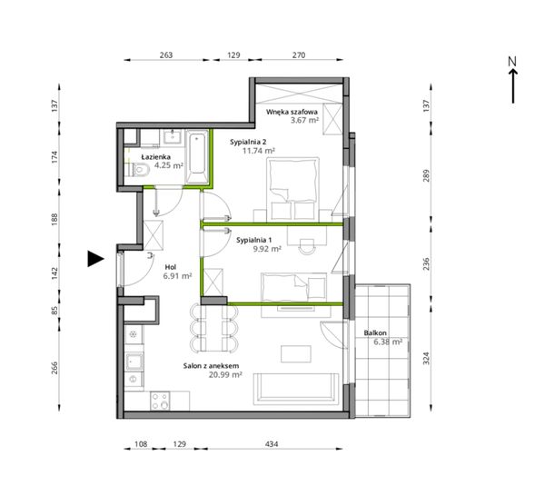 Rzut Aleje Praskie - 017/7