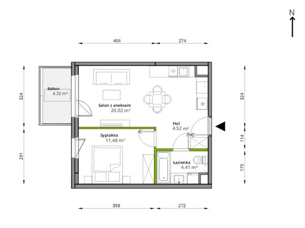 Rzut Aleje Praskie - 020/7