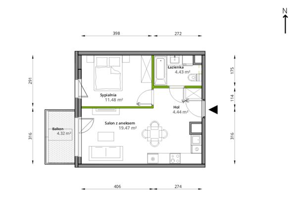 Rzut Aleje Praskie - 021/7