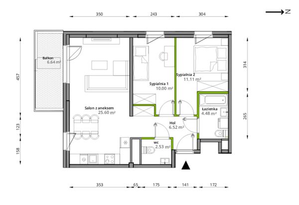 Rzut Aleje Praskie - 023/7