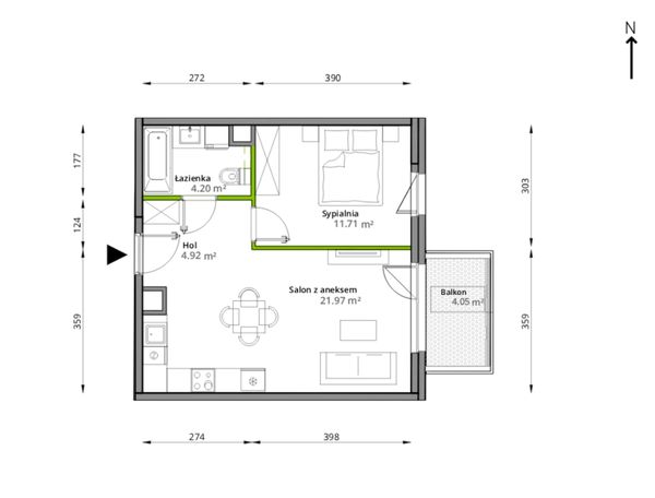 Rzut Aleje Praskie - 025/7