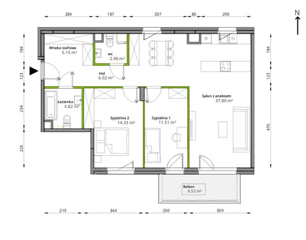 Rzut Aleje Praskie - 028/7