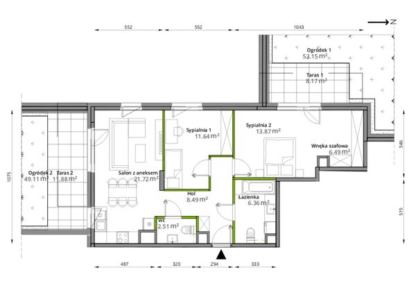 Rzut Aleje Praskie - 138/7