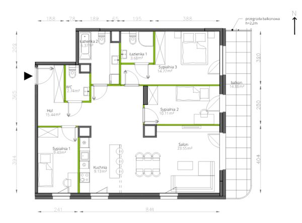 Rzut Aleje Praskie - 011/10