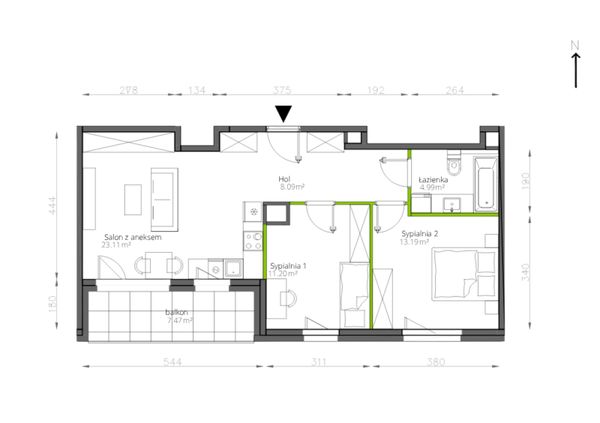 Rzut Aleje Praskie - 016/10