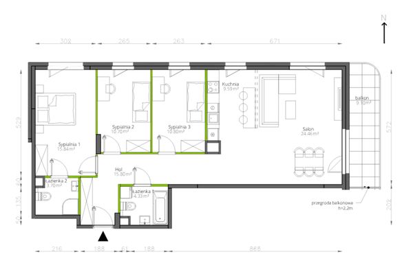 Rzut Aleje Praskie - 018/10