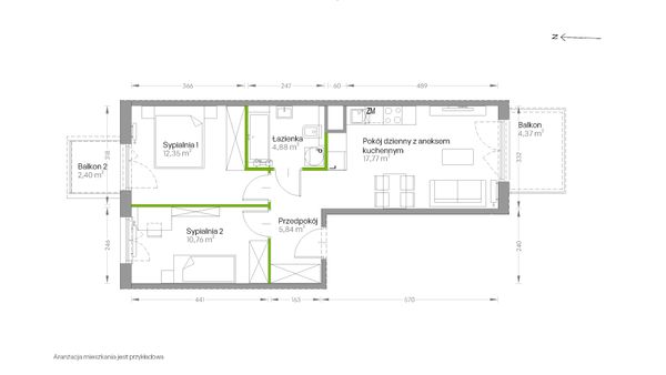 Rzut Centralna Vita - D.028