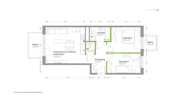 Rzut Centralna Vita - D.046
