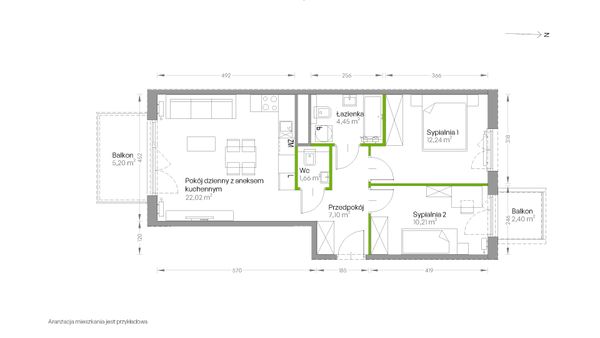 Rzut Centralna Vita - D.070