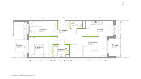 Rzut Centralna Vita - D.077