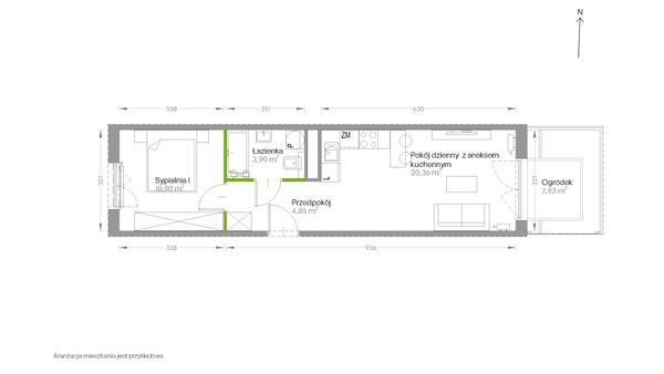 Rzut Centralna Vita - D.160